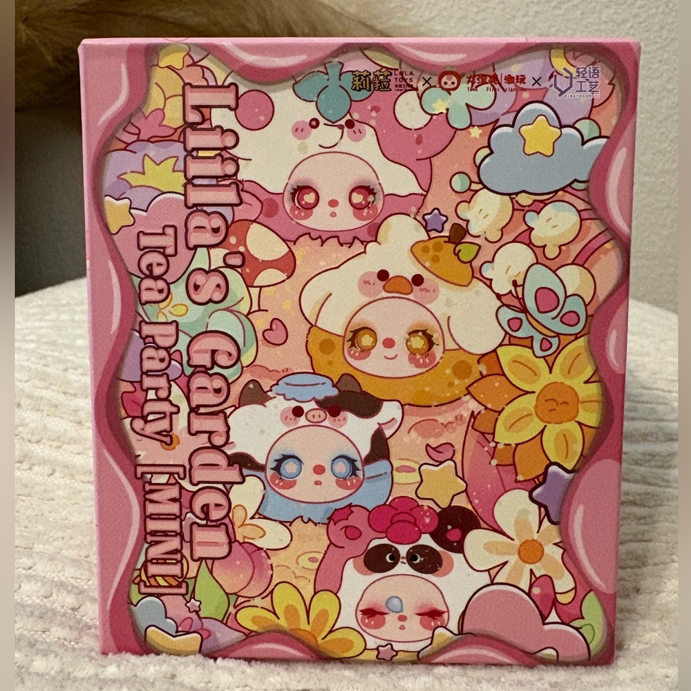 New Sealed in Box - Liila’s Garden Tea Party Mini Plush Bag Charm Collectible